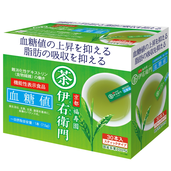 続きを読む: 伊右衛門 機能性食品インスタント緑茶スティック血糖値30本入