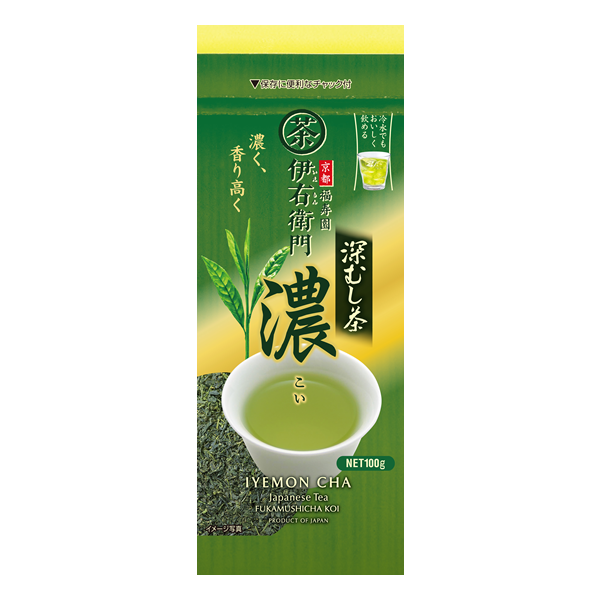 深むし茶 濃 100g袋